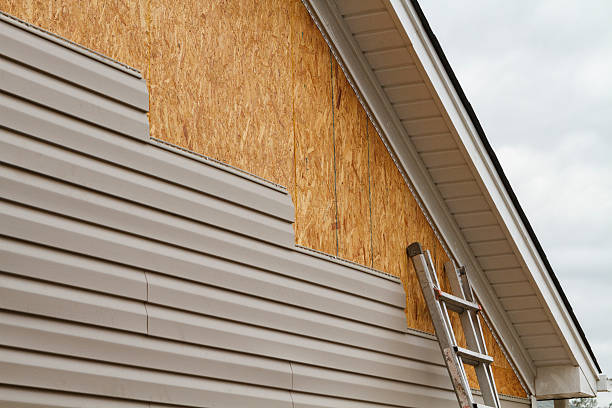 Professional Emergency Siding Repair technician working in Greeley, CO